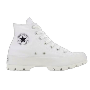 White Converse Chuck Taylor Lugged High Top Women’s 10.5